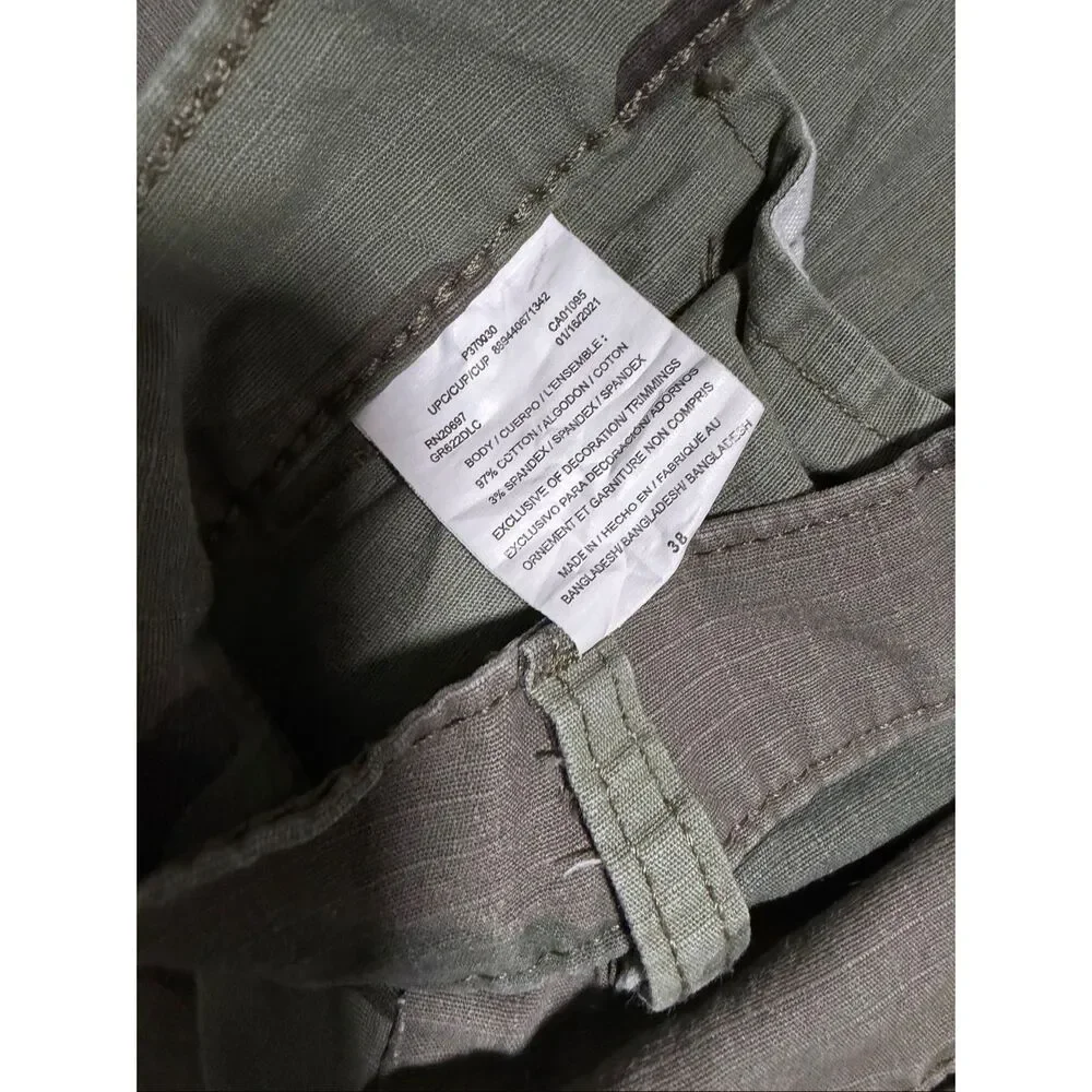 Dickies Relaxed Fit Lightweight Cotton Shorts Green Camo men’s Size 38 10